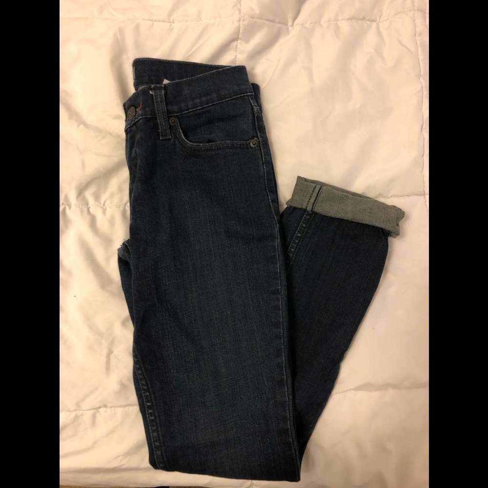 Levi’s dark blue denim jeans